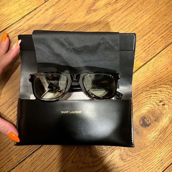 Saint Laurent Women's SL51HEART 50mm Sunglasses - Picture 2 of 8